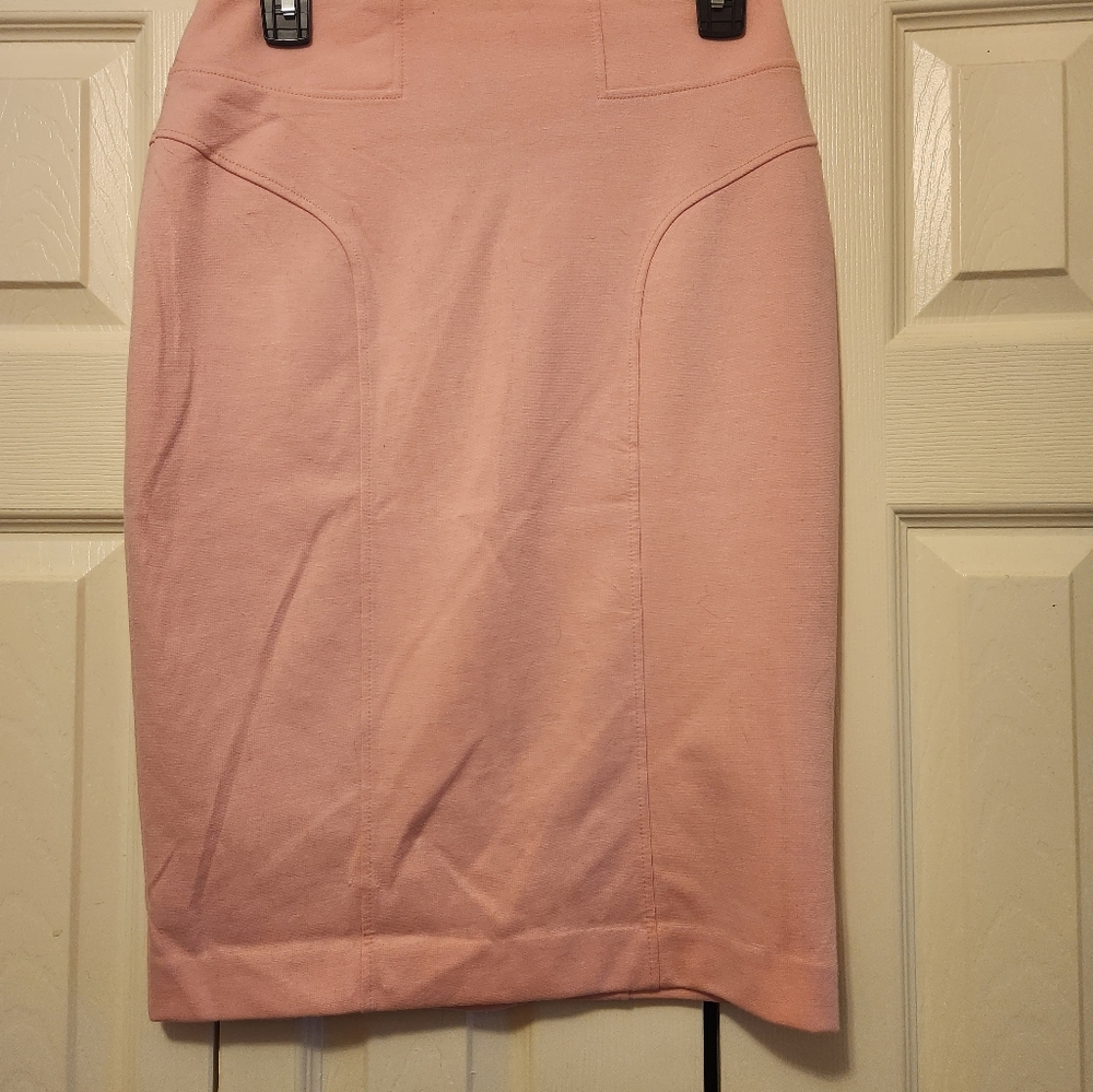 Pink pencil skirt NY&C